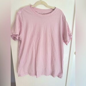 Lululemon All Yours Cotton T-Shirt in Pink